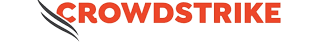 Logo of cybersecurity company, CrowdStrike, featuring a falcon in flight against a dark background.