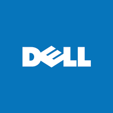 Dell logo on a white background