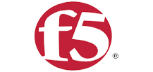 Logo of F5 Networks, a tech company focused on application services and delivery networking.