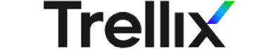 Logo of Trellix, featuring stylized text in bold letters.