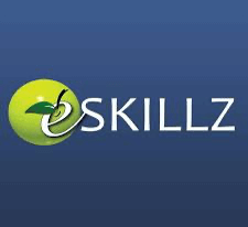 Logo for eSkillz, an online learning platform