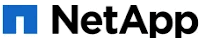 Logo of NetApp, a cloud data services and data management company.